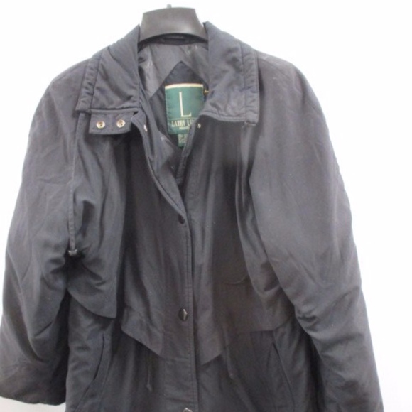 Larry Levine Mens Black Outerwear sz M